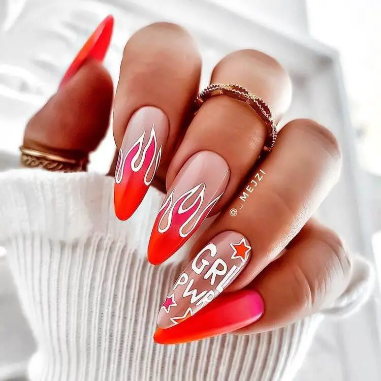 20 Red Nail Design Ideas