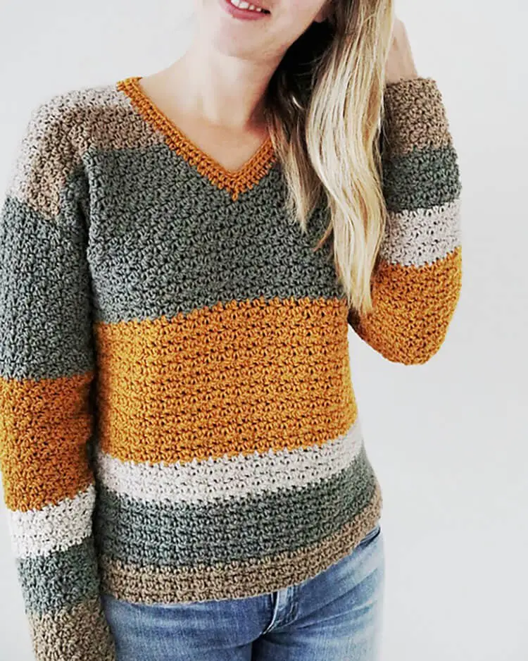 Trendy Crochet Sweater Patterns