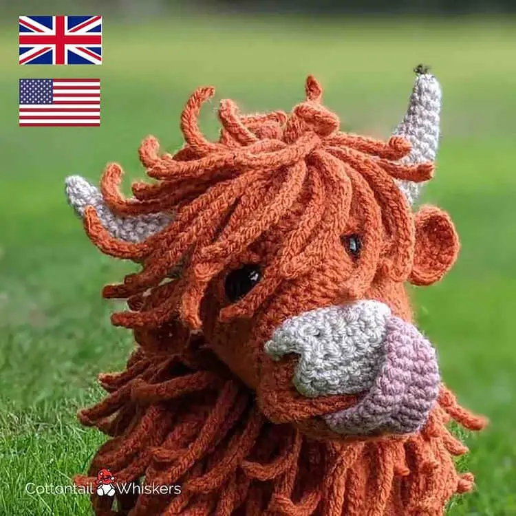 Cute Crochet Cow Patterns