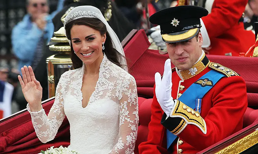 Prince William and Kate Middleton – $34 Million