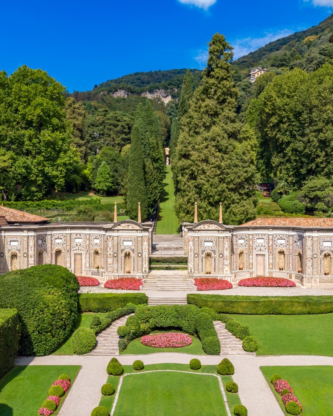 What are the available wedding venues at the Villa d’Este?