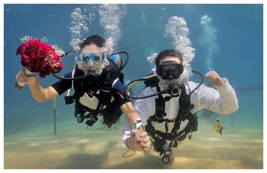 Underwater Weddings