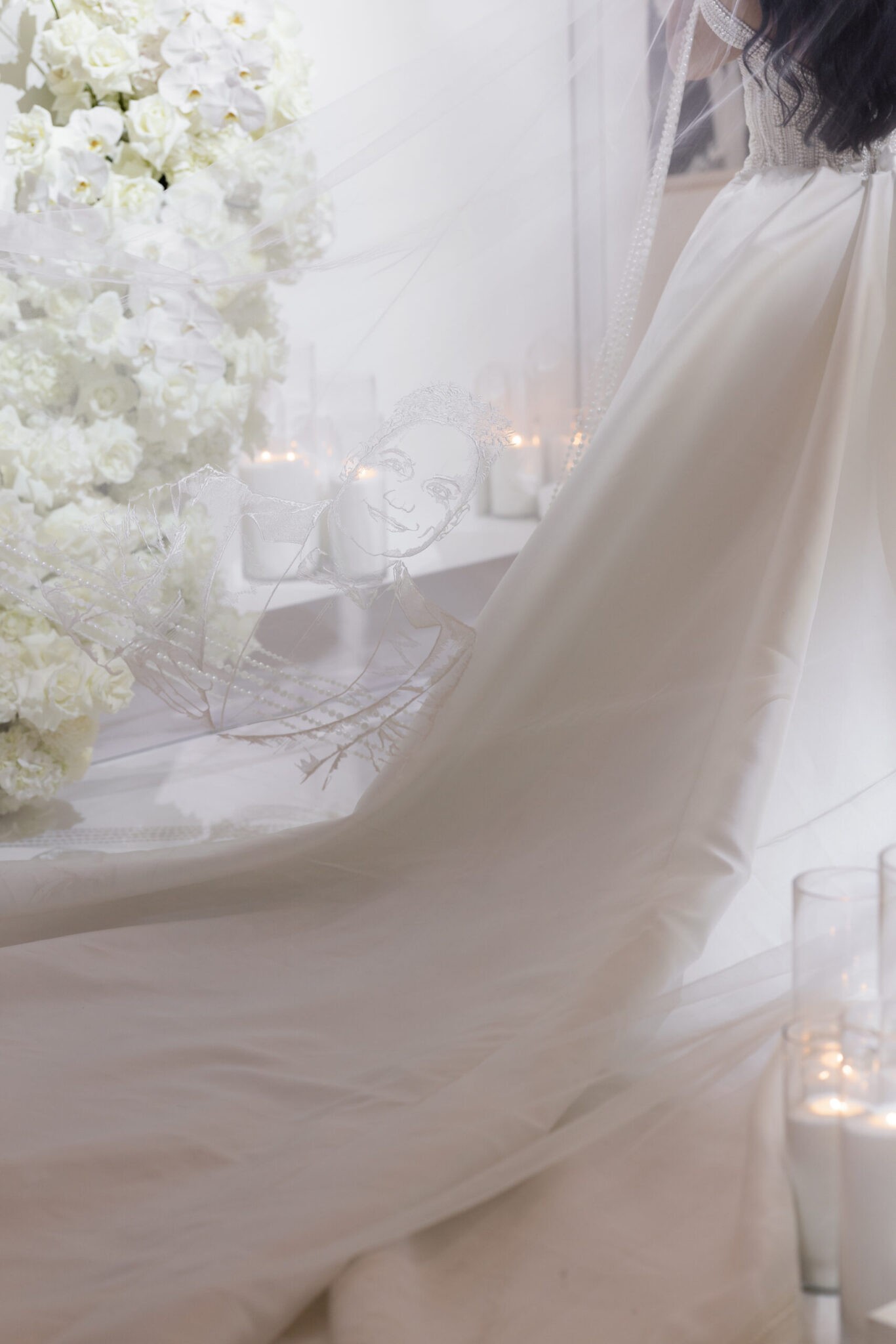 All The Details of Their Dreamy Winter Wonderland Wedding