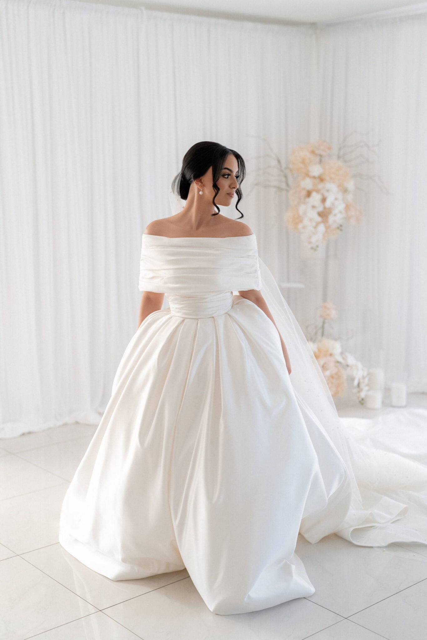 Sally’s Breathtaking Wedding Gown