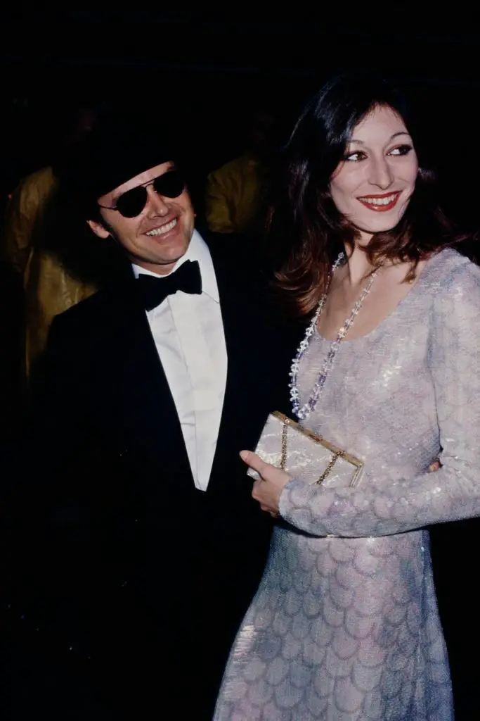 Angelica Huston in Halston, 1975