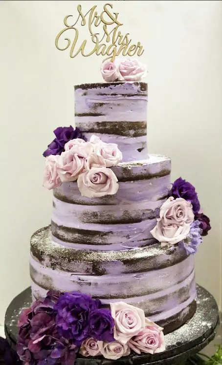 BONUS: Naked Brownie Wedding Cake filled with Fudge