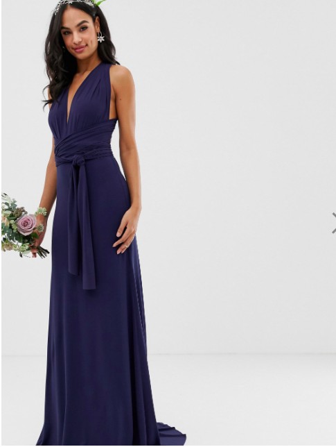 TFNC bridesmaid multiway maxi dress