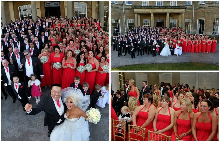 Worlds Biggest Wedding Party