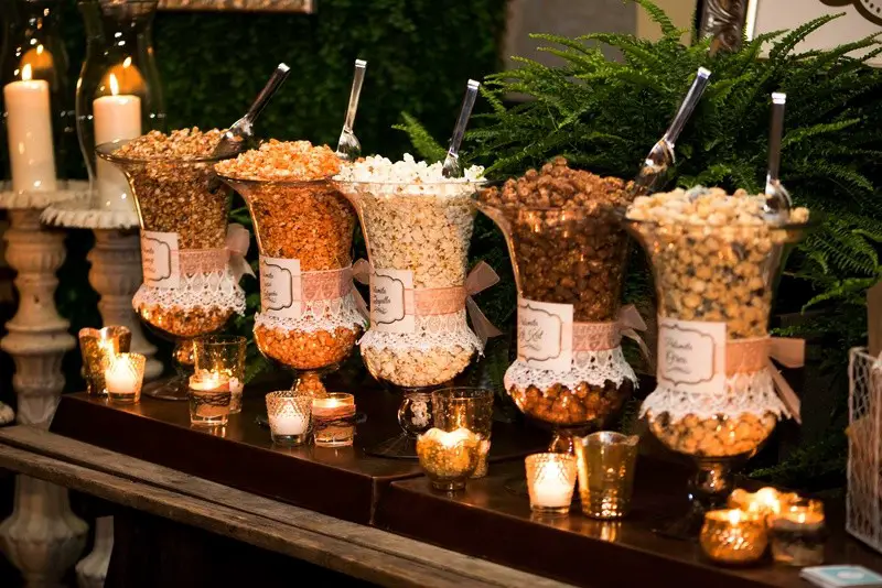 Popcorn station