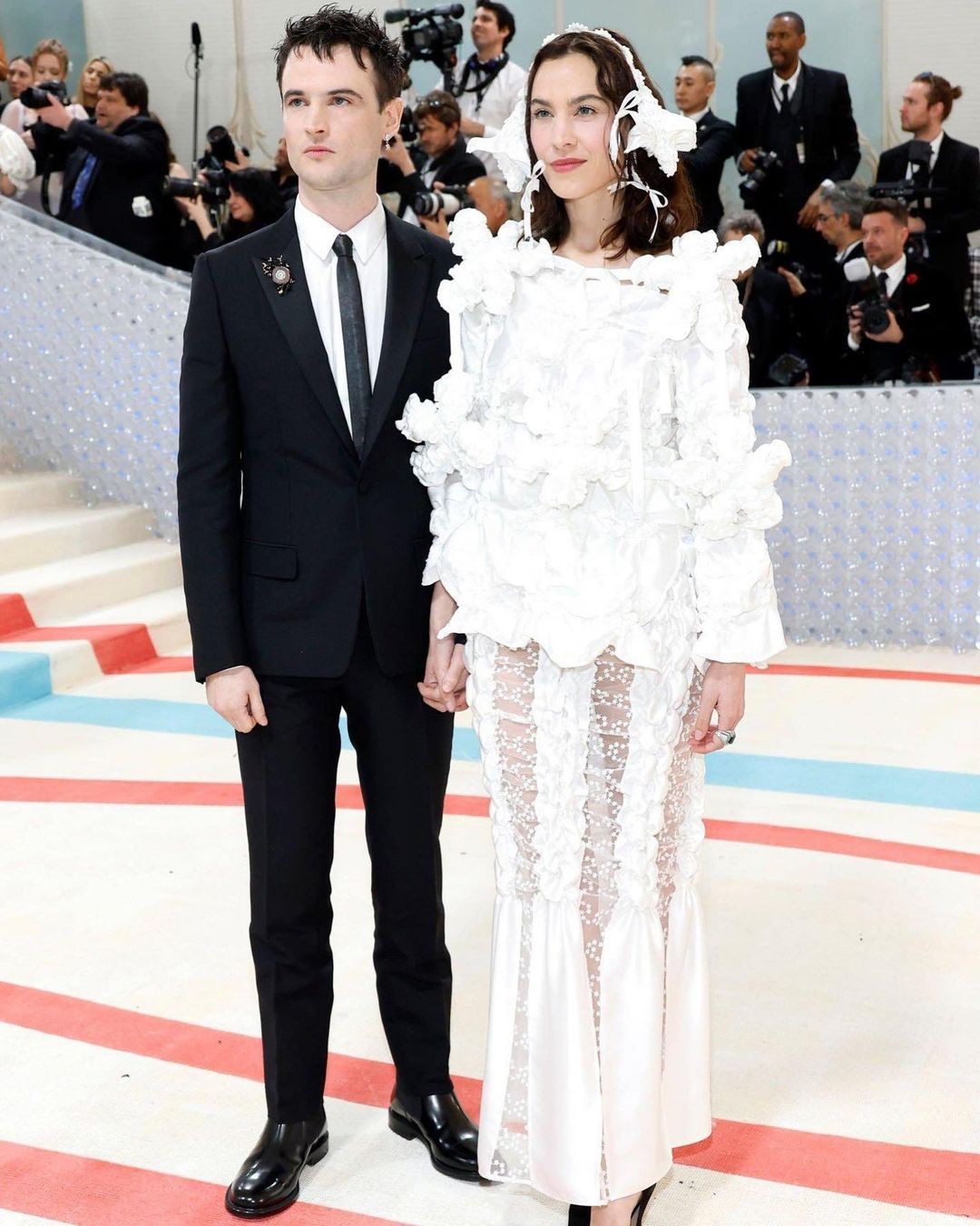 Tom Sturridge and Alexa Chung