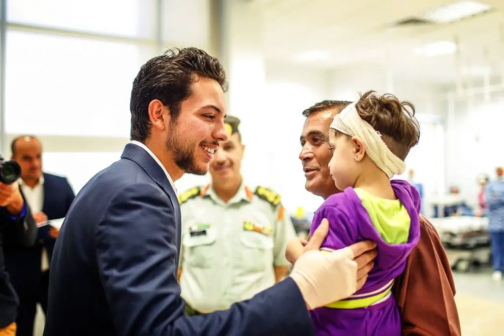 Crown Prince Hussein Bin Abdullah Of Jordan