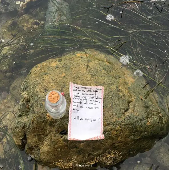 This guy is sending messages in a bottle and we’re not even getting texts.