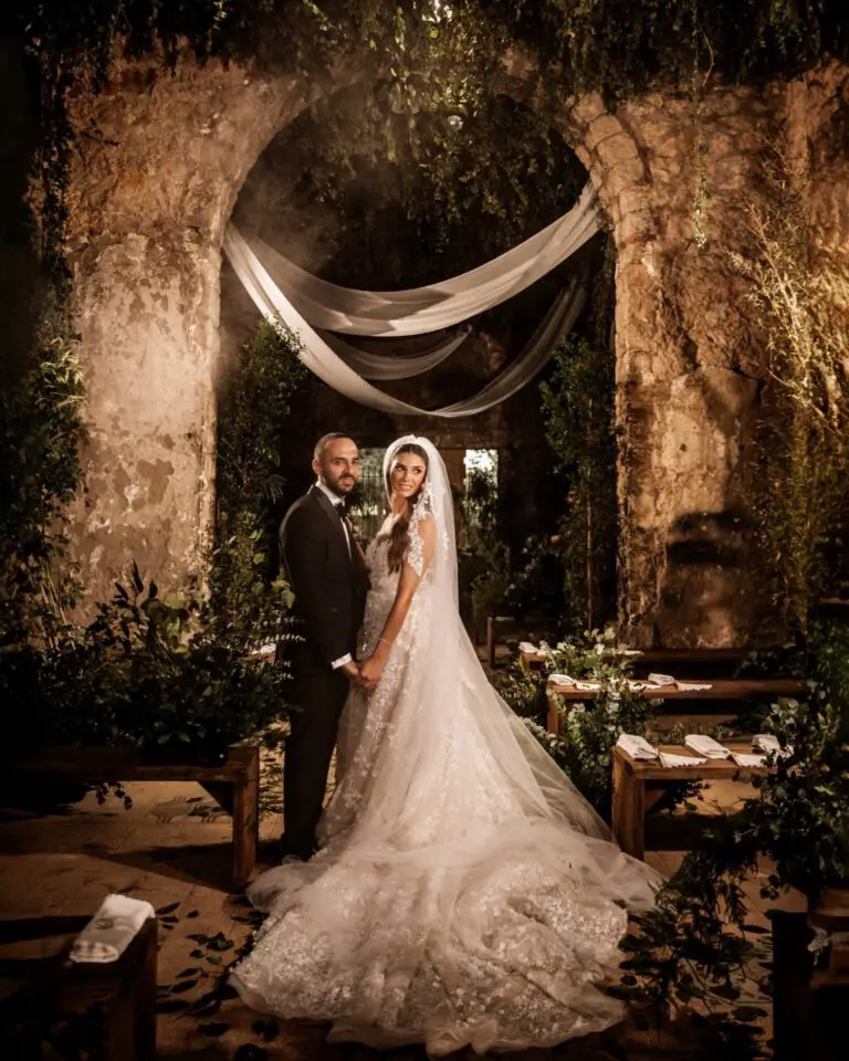 A Lebanese And Palestinian Secret Garden Themed Destination Wedding In Lebanon