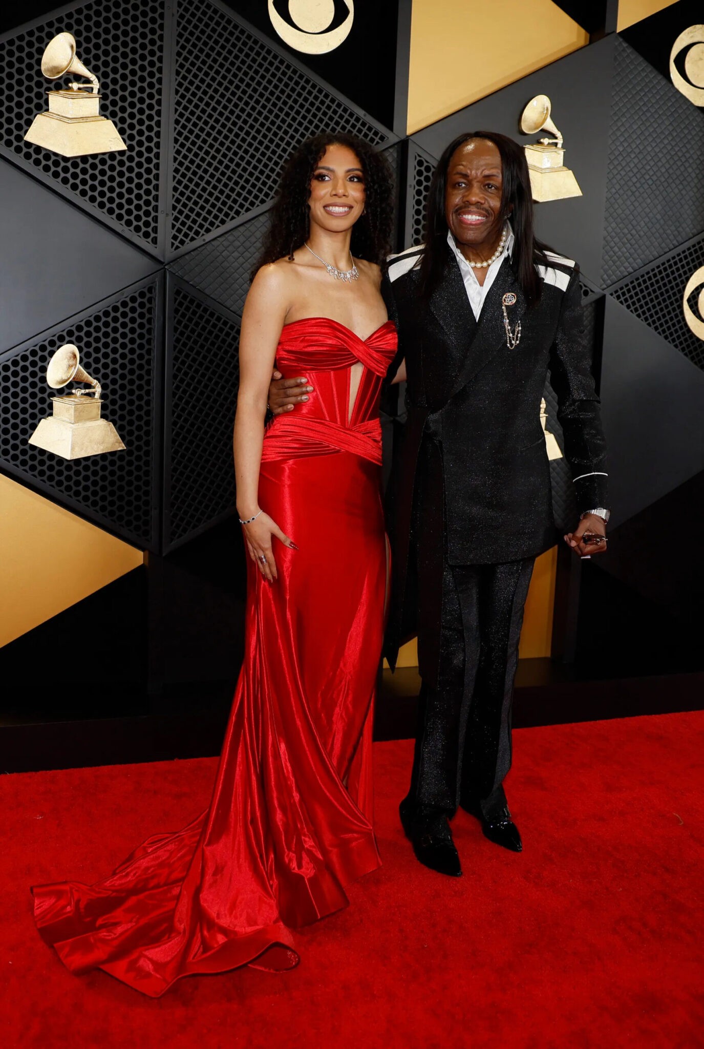 Shelly Clark and Verdine White