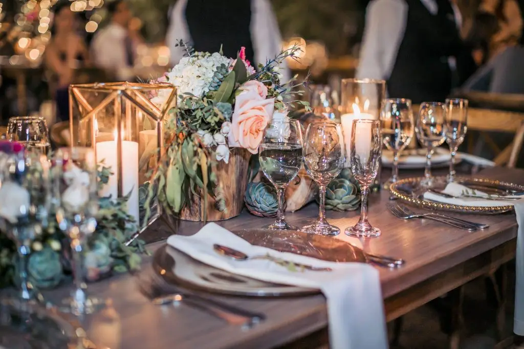 Centrepieces and Tables