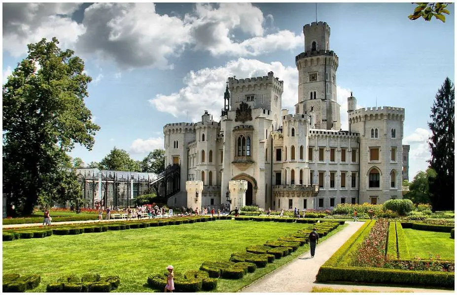 Hluboká Castle, Hluboká nad Vltavou, Czech Republic