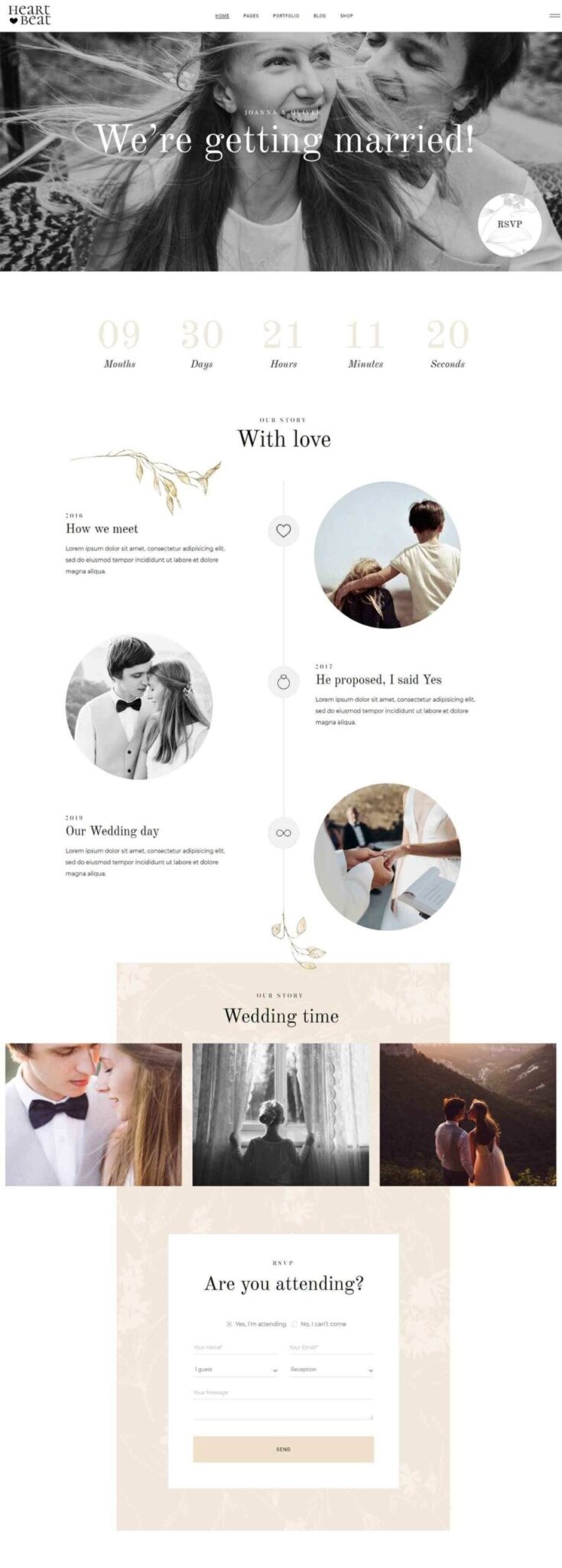 Wedding Website