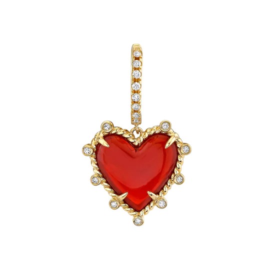 $500 Heart Twist earring from The Last Line