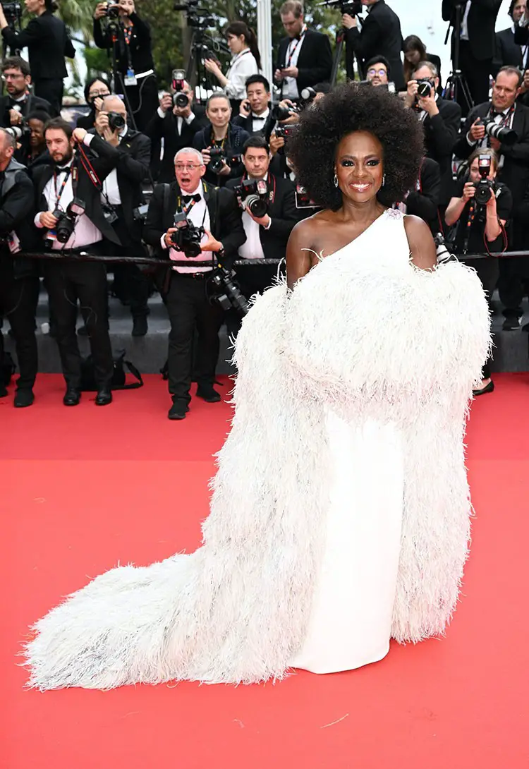 Viola Davis in Valentino