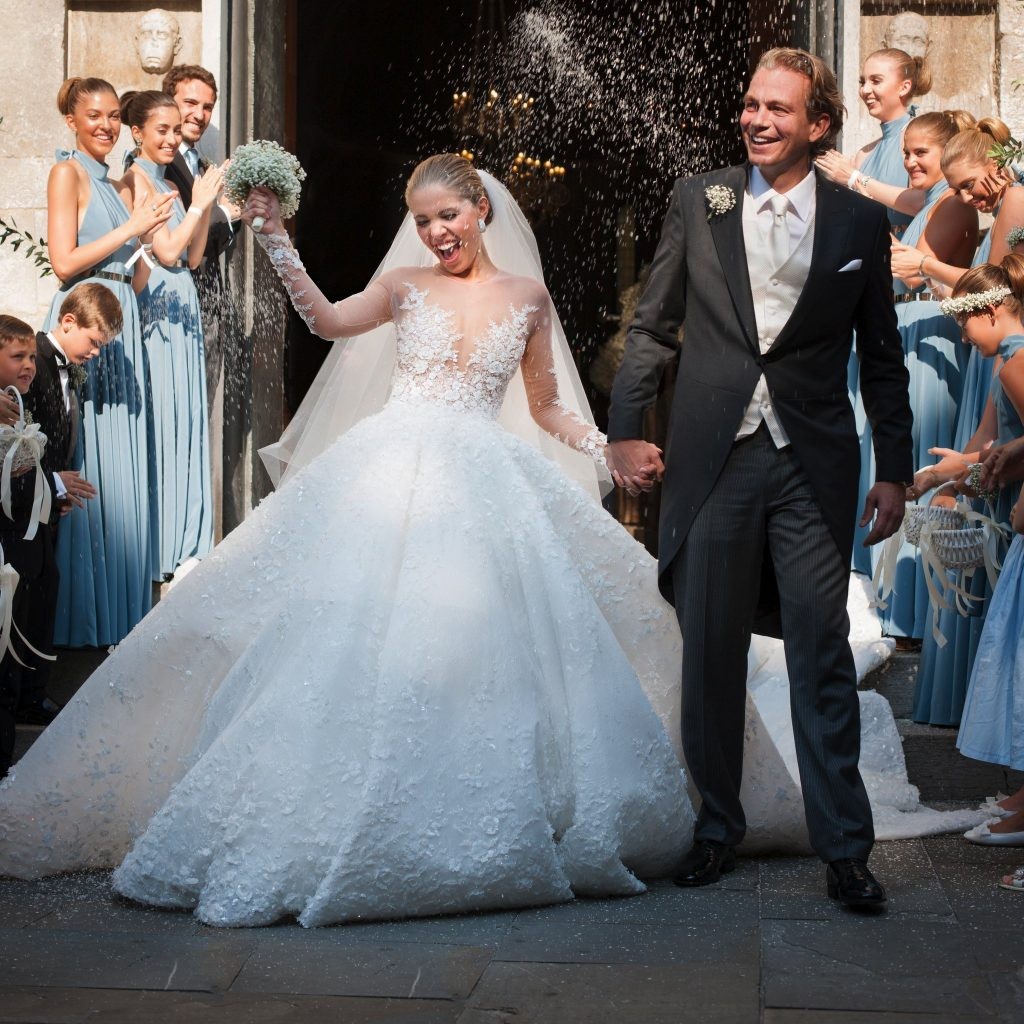 Victoria Swarovski’s Crystal Gown by Michael Cinco – $1 Million