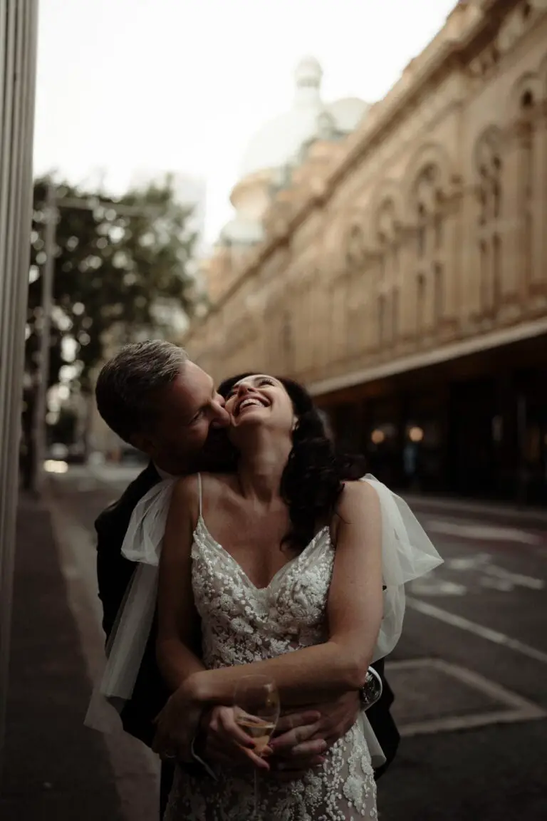 Lucy And Elliots Urban Editorial Wedding At Reign At The Qvb In Sydney, Australia