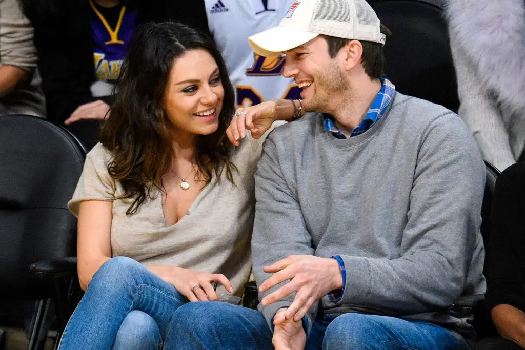 Mila Kunis and Ashton Kutcher