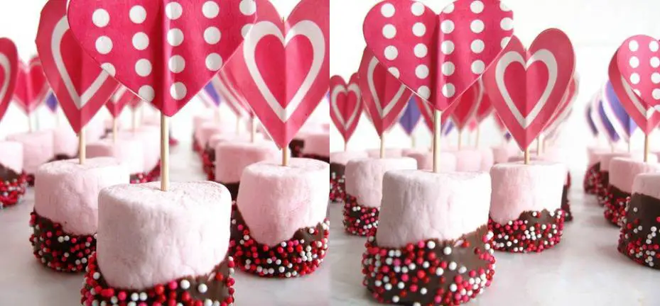 Easy Marshmallow Valentine Treats