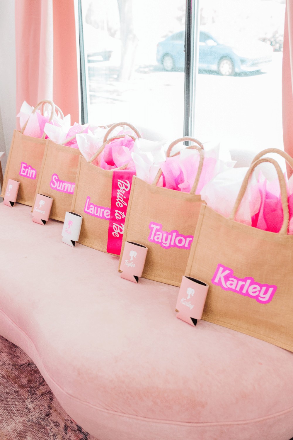 Personalize Barbie-Themed Party Favors