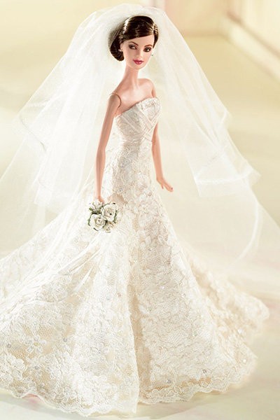 Carolina Herrera Bride Barbie