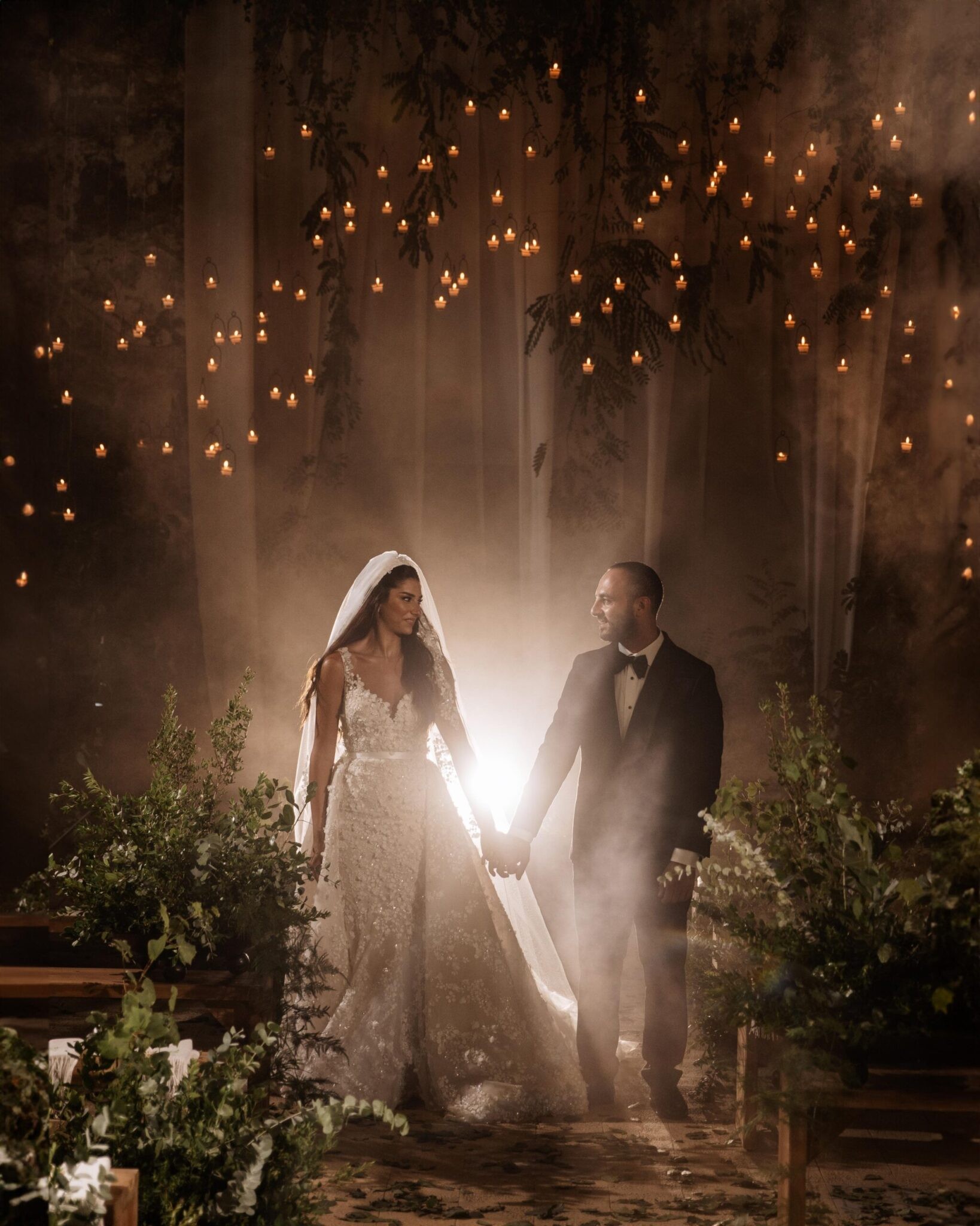 A Lebanese and Palestinian Secret Garden Themed Destination Wedding in Lebanon