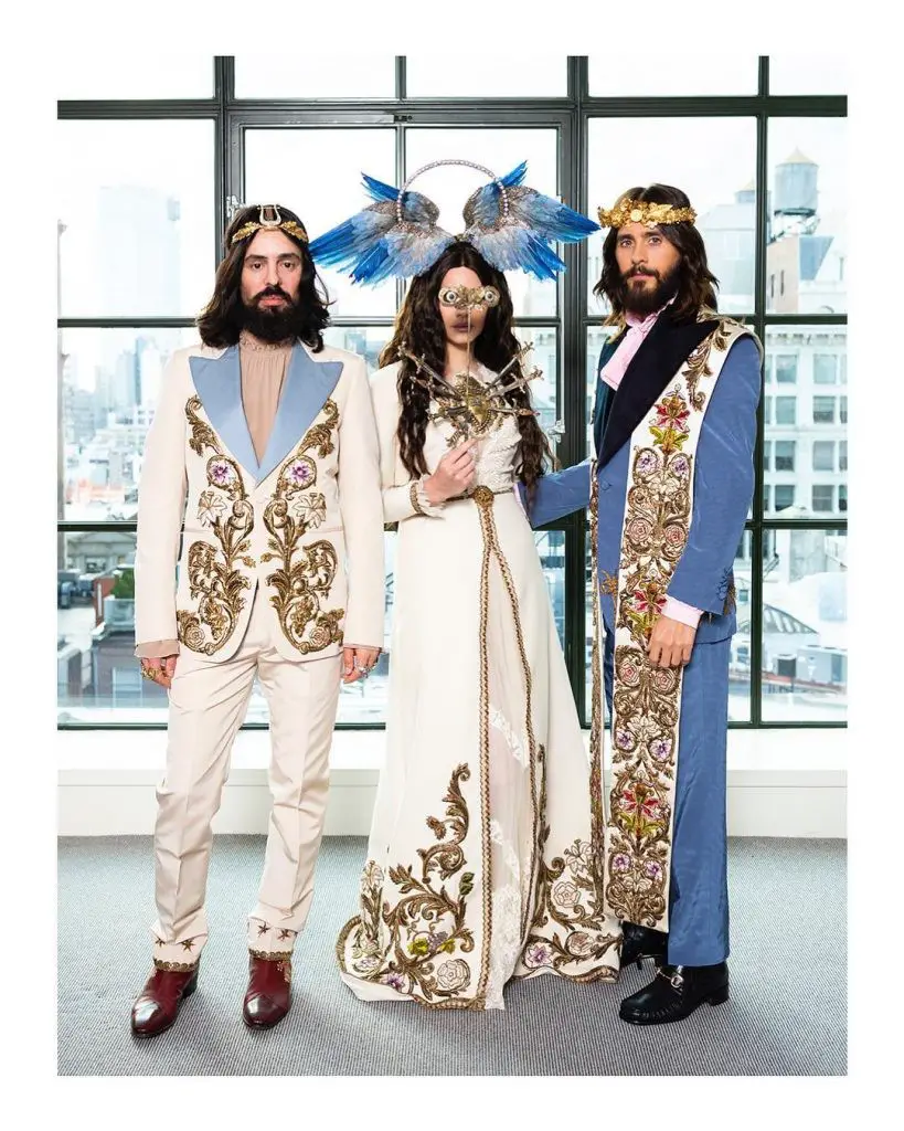 Alessandro Michele, Lana Del Rey and Jared Leto