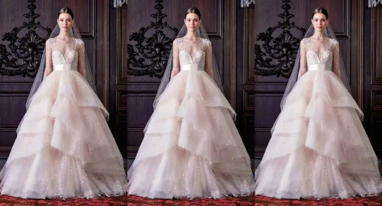 19 Tiered Wedding Gowns That Are Princess-Perfect