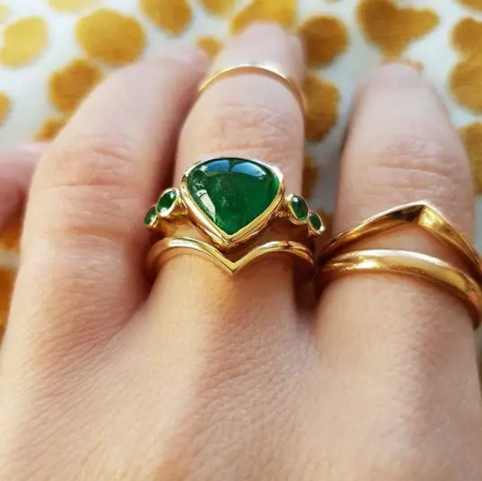 This Gorgeous Pear Shaped Ring