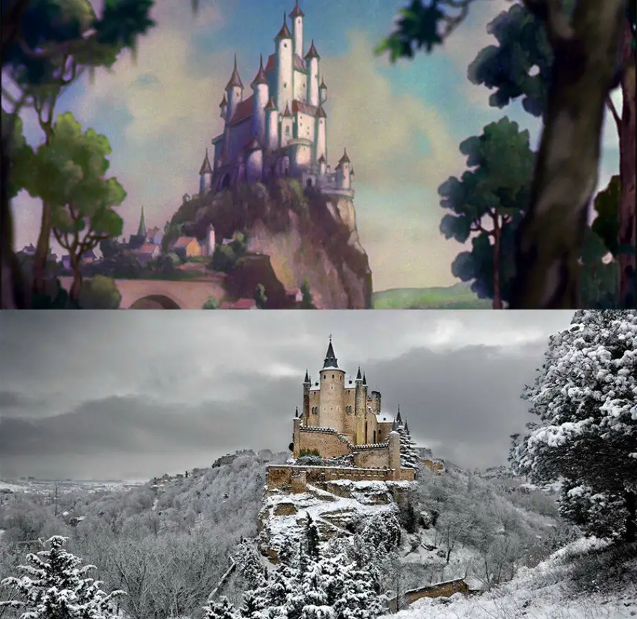 Snow White’s Castle aka Segovia Castle, Spain