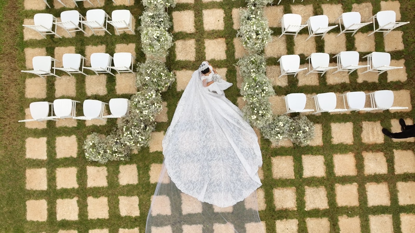 The Brides’ Wedding Gown