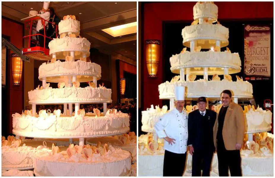 Worlds Biggest Wedding Cake