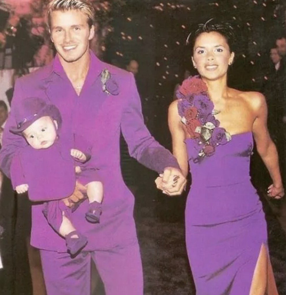 David and Victoria Beckham, 1999