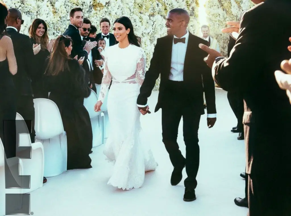 Kim Kardashian and Kanye West – $12 Million