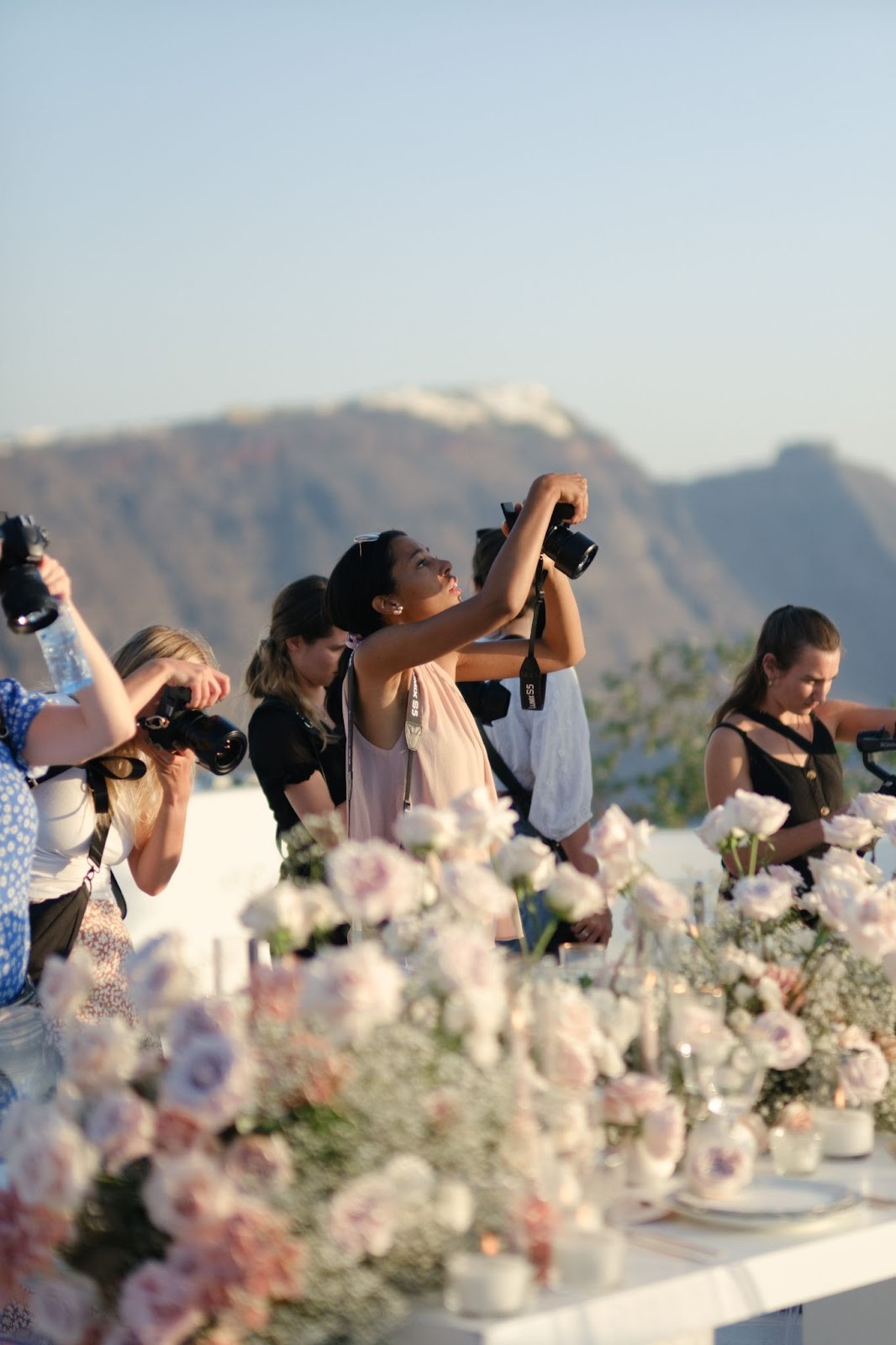 An Editorial Wedding Photography Workshop in Oia, Santorini