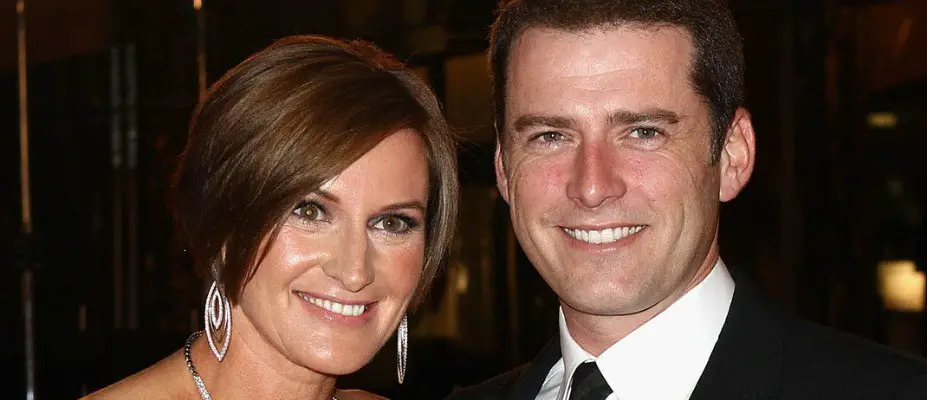 Karl Stefanovic and Cassandra Thornburn