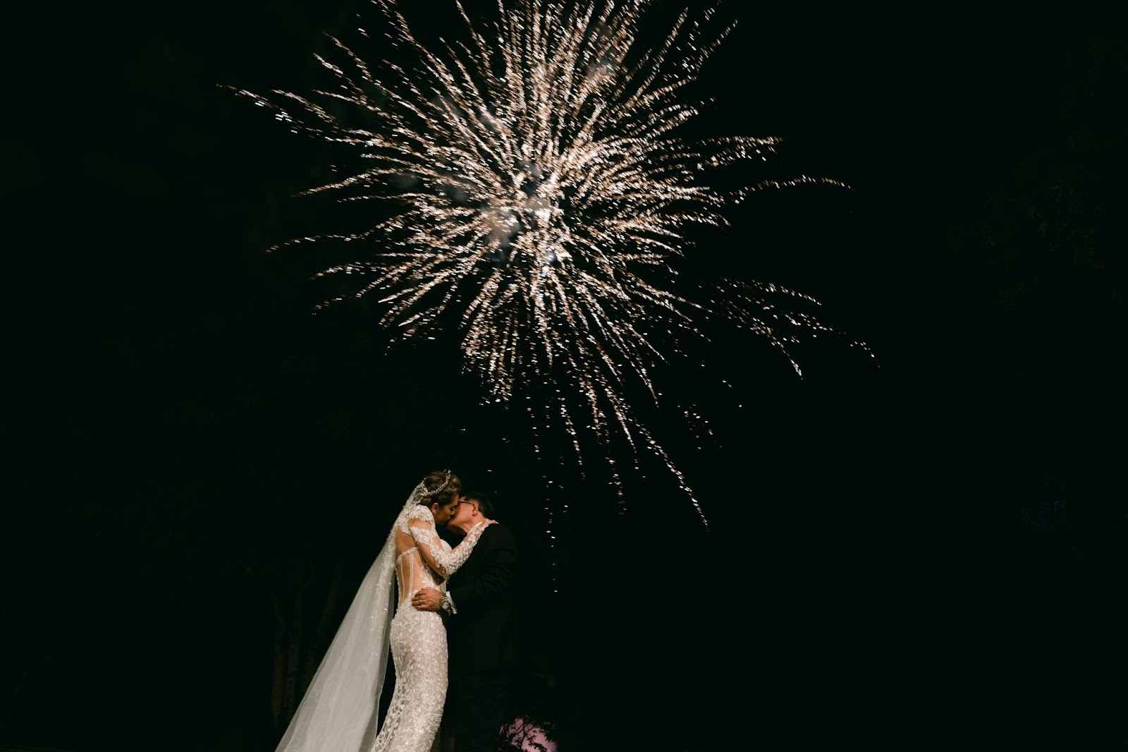 A Colorful Evening Reception Inspired by Nature