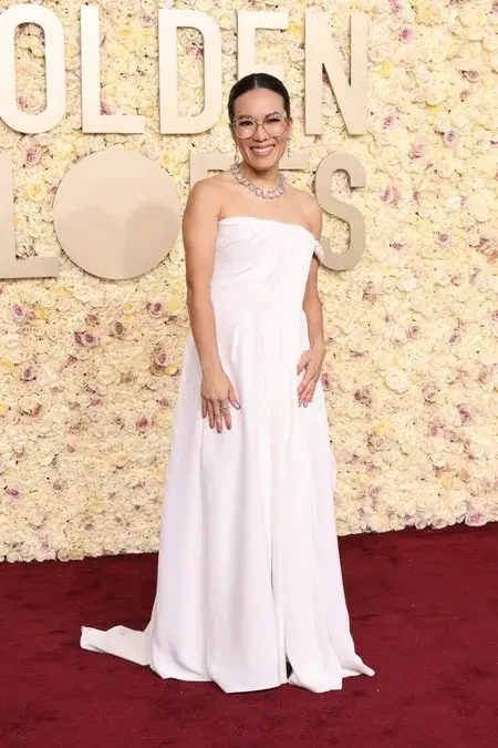 Ali Wong in Dior Haute Couture and Swarovski