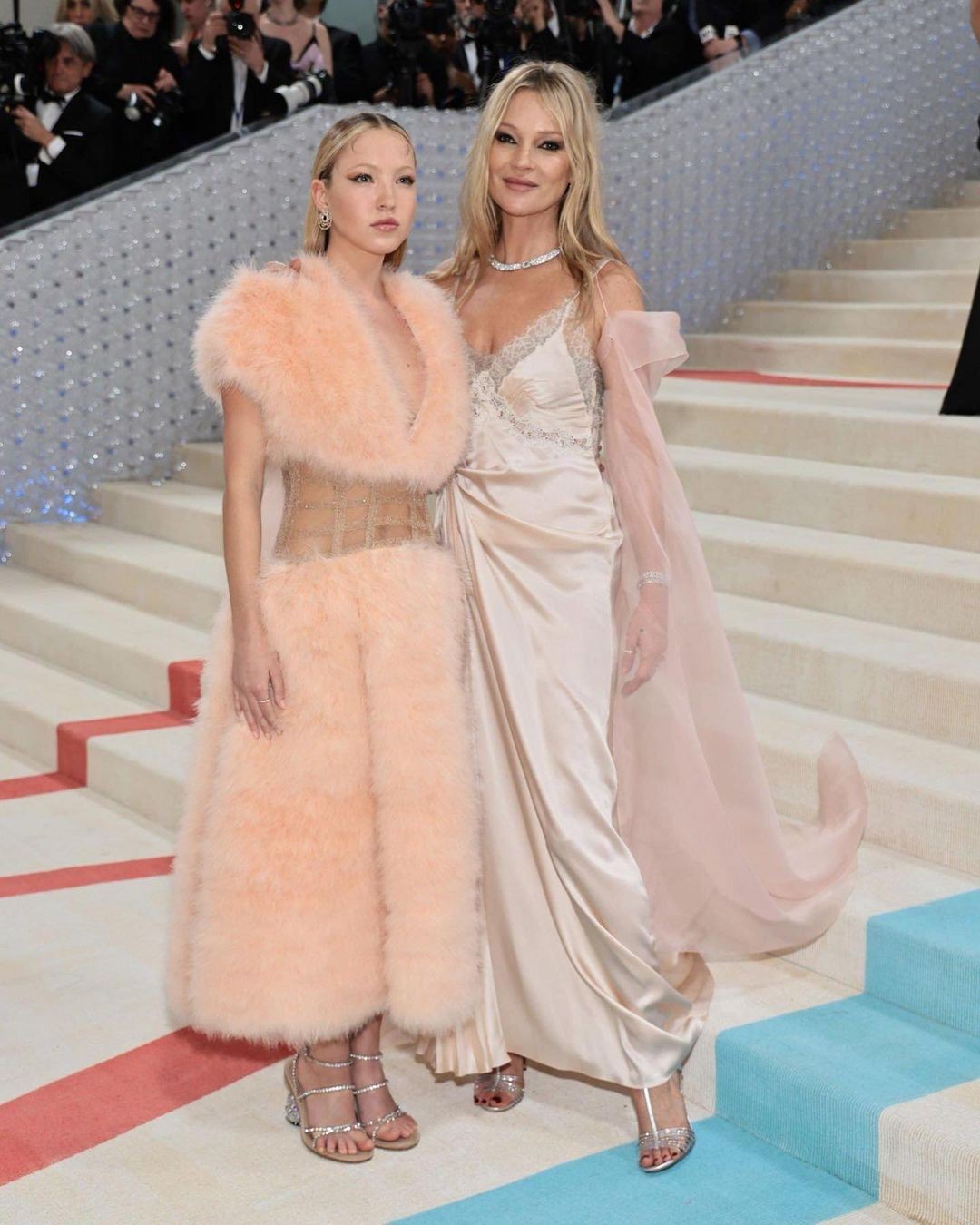 Lila Moss and Kate Moss