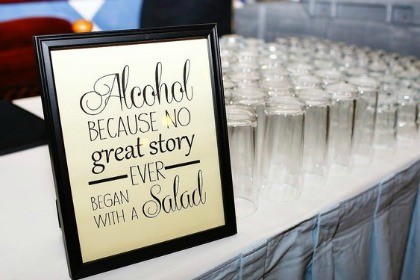 13 Hilarious Wedding Day Signs For Only The Most Awesome Bride